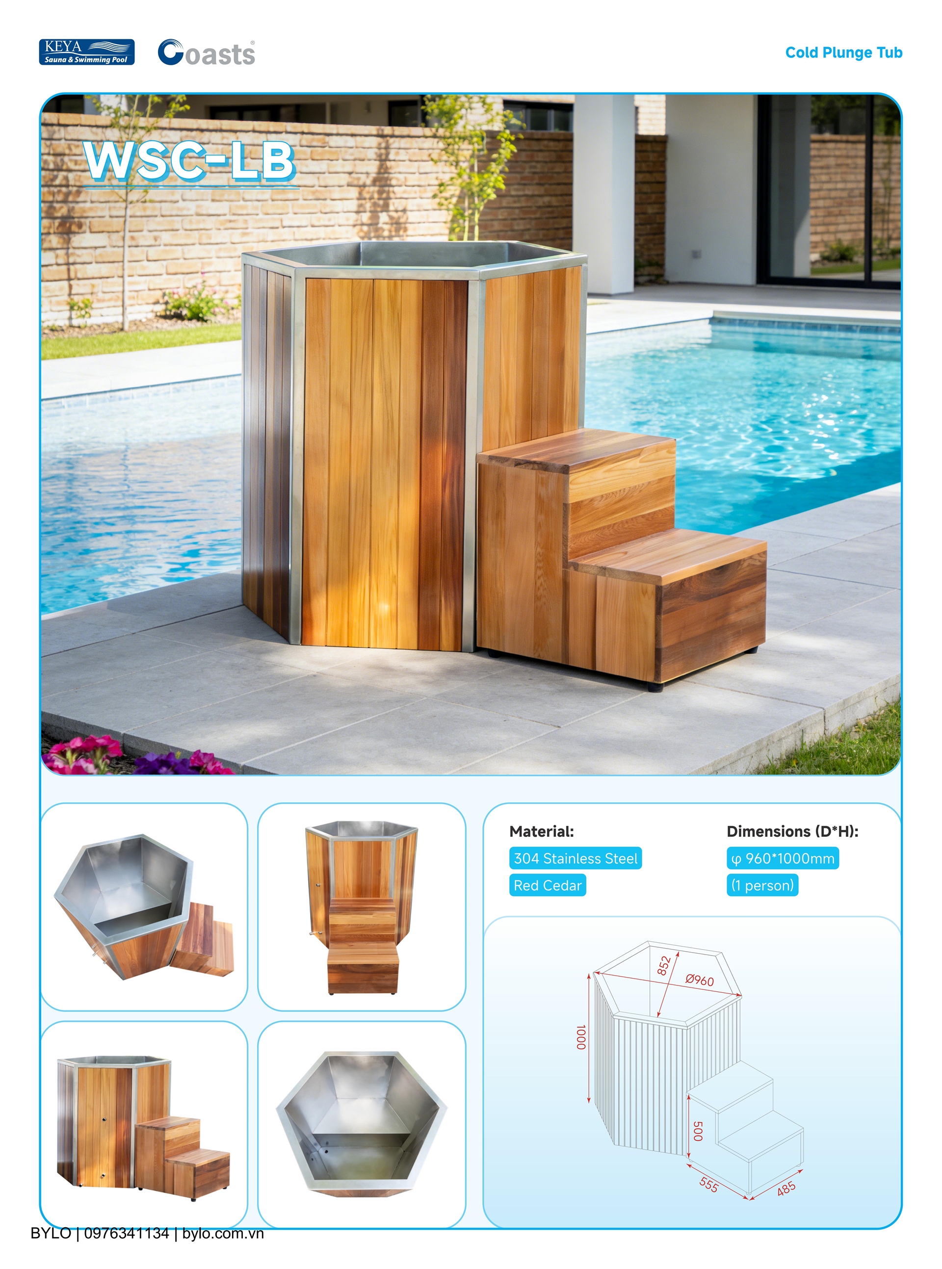 Bồn ngâm lạnh Bylo BLL00022