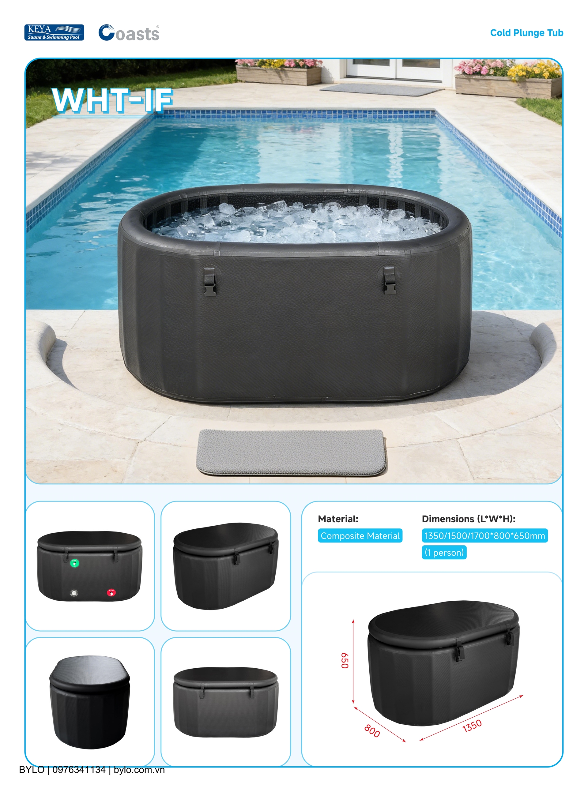 Bồn ngâm lạnh Bylo BLL00023