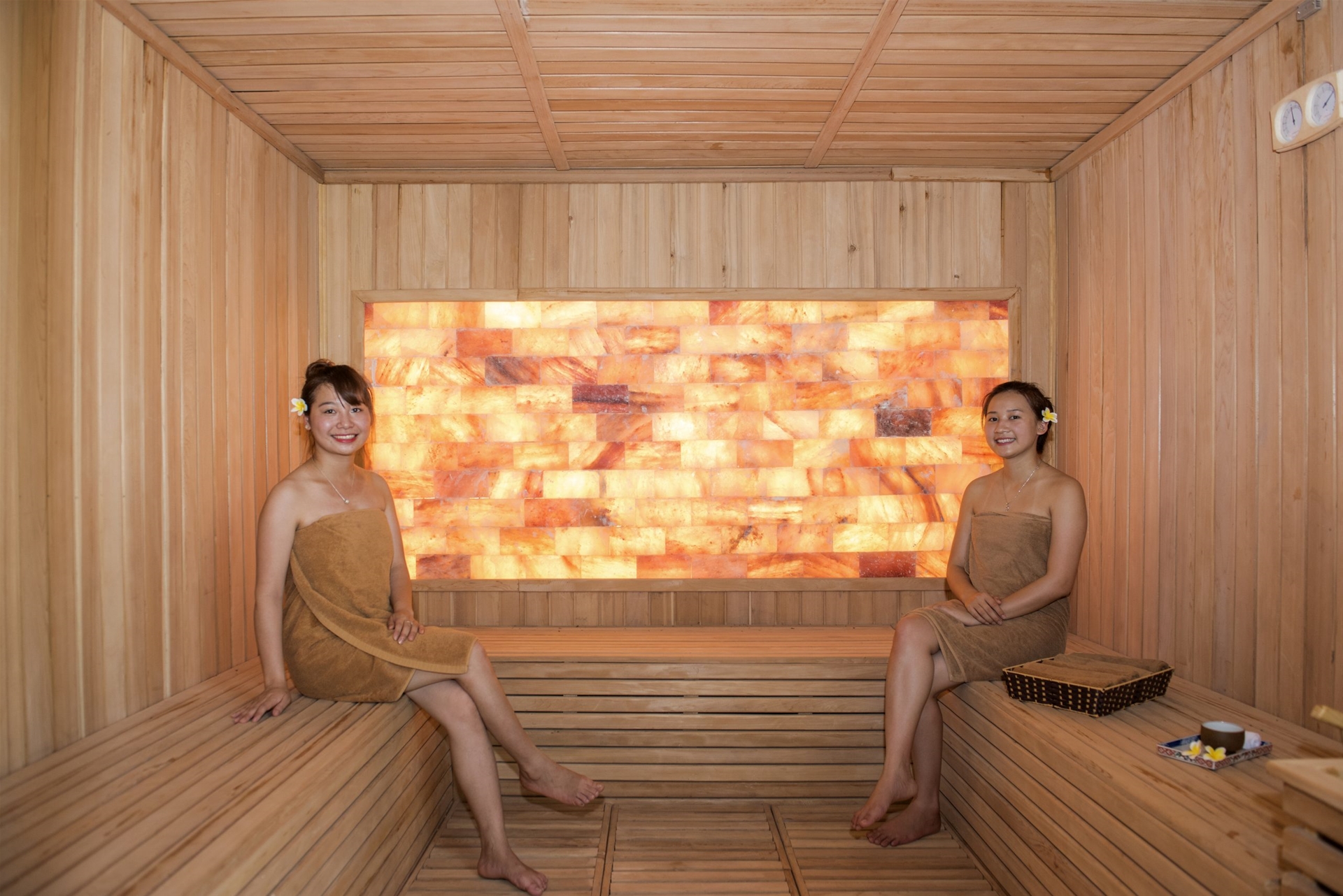 Phòng xông hơi sauna đá muối